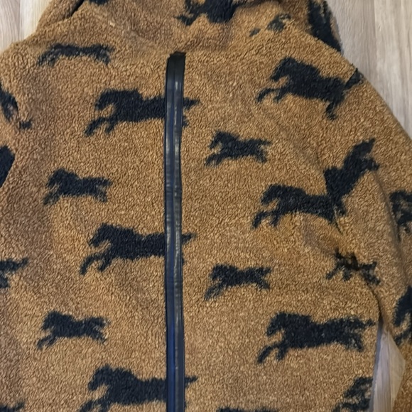 House of Harlow 1960 Horse Sherpa Jacket sz S - Picture 10 of 10
